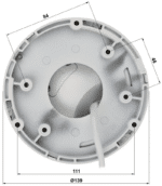 Hikvision DS-2CD2383G2-IU (2.8 mm) – 8MP AcuSense IP-Turret-Kamera mit Mikrofon – Bild 2