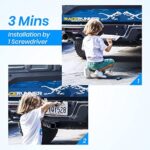 Solar Funk Rückfahrkamera Set, Akkubetriebene mit 5" Monitor – Bild 2