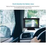 Rückfahrkamera Set mit 7‘’ Split-Screen Monitor, Infrarot-Nachtsicht- für , LKW, Wohnmobil, Anhänger, – Bild 3