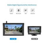 Rückfahrkamera Set mit 7‘’ Split-Screen Monitor, Infrarot-Nachtsicht- für , LKW, Wohnmobil, Anhänger, – Bild 6