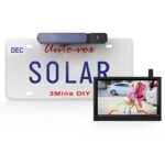 Solar Funk Rückfahrkamera Set, Akkubetriebene mit 5" Monitor – Bild 6