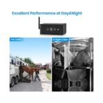 Solar Rückfahrkamera Set mit 7" Monitor für LKW, Wohnmobil, Wohnwagen, Anhänger, Van, Bus – Bild 6