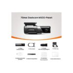 70mai M500 2.7K Dashcam | 128 GB eMMC-Speicher, 170°, GPS, ADAS – Bild 7