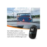 Dashcam Omni, 360° drehbar, integrierter 128GB eMMC Speicher, Zeitrafferaufnahme, 24H Parkmodus, AI Bewegungserkennung, integriertes GPS, App Steuerung – Bild 8