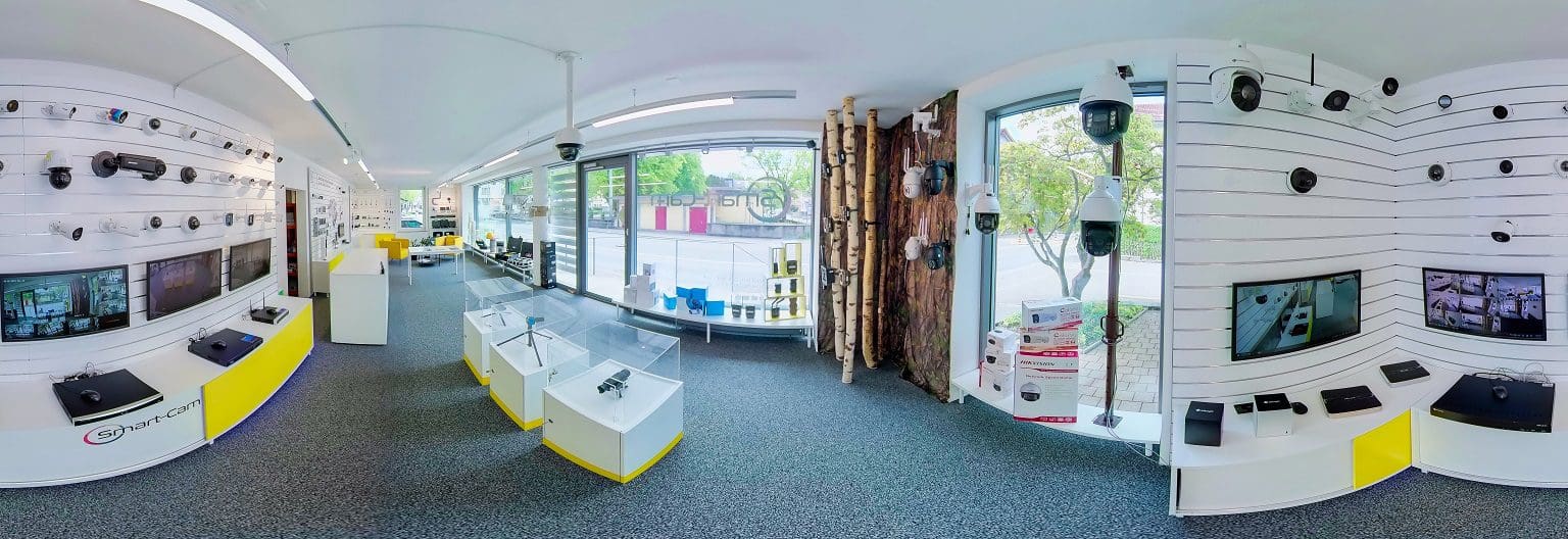 Smart Cam GmbH Winterthur Showroom 3D Tour Panorama (1) - Kopie