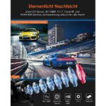 VANTRUE S4S Dashcam, 5GHz WiFi, 4K+Vorne Hinten, Sternenlicht Nachtsicht, Parküberwachung, Superkondensator, G-Sensor – Bild 4