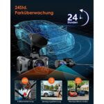 VANTRUE S4S Dashcam, 5GHz WiFi, 4K+Vorne Hinten, Sternenlicht Nachtsicht, Parküberwachung, Superkondensator, G-Sensor – Bild 6
