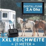 Pferdeanhänger kamera kabellose mit AKKU und Magnet halterung – Bild 5