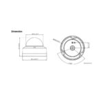 Hikvision DS-2CD2183G2-IU (2.8 mm) – 8 MP AcuSense Dome IP-Kamera mit Mikrofon – Bild 2