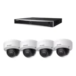 Hikvision PRO Dome-Kamera Komplettset – 4 Kameras + 1 NVR (Kopie)