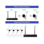 Annke Full-HD Überwachungskamera Set + 8* 5 Megapixel Kamera Funk NVR +1TB Festplatte, 30m Nachtsicht, IP66 Wetterfest – Bild 6