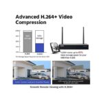 Annke Full-HD Überwachungskamera Set + 8* 5 Megapixel Kamera Funk NVR +1TB Festplatte, 30m Nachtsicht, IP66 Wetterfest – Bild 8