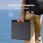 70mai 110W Solarpanel, Faltbar mit verstellbarem Ständer, 110W Solarpanel für Kraftwerk – Bild 3
