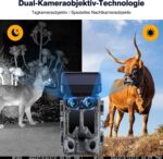 Smart-Trail Z5 WiFi Solar 4K Wildkamera mit 128GB Speicherkarte, 8X Batterien – Bild 7
