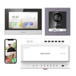 Hikvision komplett-Set Video-Türsprechanlage,