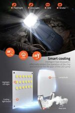 Smart Solar Powerbank 26800mAh wasserdichte Solar Ladegerät USB C Externer Akku mit 2 Eingang und 3 Ausgang, – Bild 6