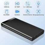 Powerbank Kamera 10000mAh, Full HD mit Nachtsichtkamera ohne WLAN – Bild 2