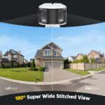 Dual-Lens 180° Panorama Überwachungskamera Set, –  8er Set, + 8 Kanal PoE NVR + 4TB Festplatte – Bild 3