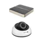 Milesight MS-C8183-PC 4K AI IR Mini Dome PoE Kamera 1er Set