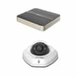 Milesight MS-C8173-PC Vandalensichere -Domen Kamera 4K AI Set