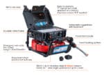 SPIC2X Video Industrie – Endoskop Kamera, selbstnivellierend, 512 Hz Sender, Ø23mm/ 40M – Bild 4