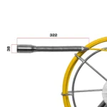 SMH6x Professionelles 38mm Abwasserrohr Inspektionskamerasystem mit Selbstnivellierung und 512 Hz Sender – Bild 2