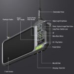 Teslong 3-Linsen Endoskopkamera mit 7" IPS-Display, 1080P, 6000mAh Akku, wasserdicht (5m)