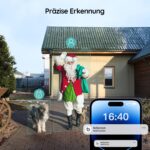 BOIFUN 2K WLAN Video-Türklingel, Nachtsicht, PIR-Erkennung, 2-Wege-Audio, Alexa-kompatibel, mit Chime – Bild 7