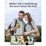 ANNKE Überwachungskamera Set mit Monitor & 3MP WLAN-Kameras, 2-Wege-Audio, Nachtsicht, SD-Karte