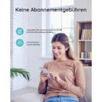 BOIFUN 2K WLAN Video-Türklingel, Nachtsicht, PIR-Erkennung, 2-Wege-Audio, Alexa-kompatibel, mit Chime – Bild 4