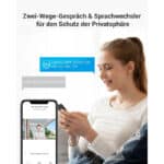 EZVIZ 2K Video-Türsprechanlage mit 7" Touchscreen & WLAN