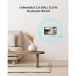 EZVIZ 2K Video-Türsprechanlage mit 7" Touchscreen & WLAN