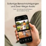 eufy Security Video-Türklingel E340, 2K HD, Paketerkennung, Akku/Kabel, kompatibel mit HomeBase S380 – Bild 3