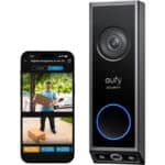 eufy Security Video-Türklingel E340, 2K HD, Paketerkennung, Akku/Kabel, kompatibel mit HomeBase S380
