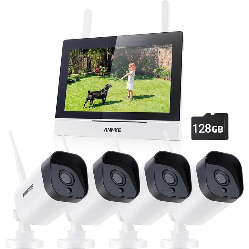anke1 7"zoll Touchscreen+4pcs Kamera