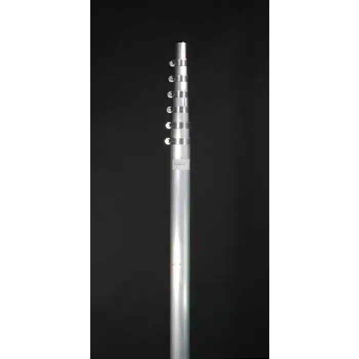18305 Aluminium-Teleskopmast 16 m | 10 Segmente, Ø 75 / 30 mm, Transportlänge 1,95 m – Bild 1