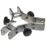 Stativköpfe aus Aluminium mit Sterngriffschrauben zur Mastklemmung