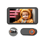 Luckview BM3 Black – Hochauflösende Baby-Autokamera mit Farb-Nachtsicht