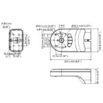 Hikvision DS-1294ZJ-PT Montagehalterung – Bild 2