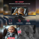 Luckview BM3 Black – Hochauflösende Baby-Autokamera mit Farb-Nachtsicht – Bild 5