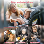 Luckview BM3 Black – Hochauflösende Baby-Autokamera mit Farb-Nachtsicht – Bild 2
