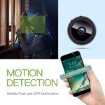Mini Wireless Kamera, mit integriertem Mikrofon, Nachtsicht, Bewegungmelder – Bild 2