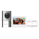 Hikvision 2-Draht Video-Türsprechanlage Set – 7" Touch-Monitor & App-Steuerung