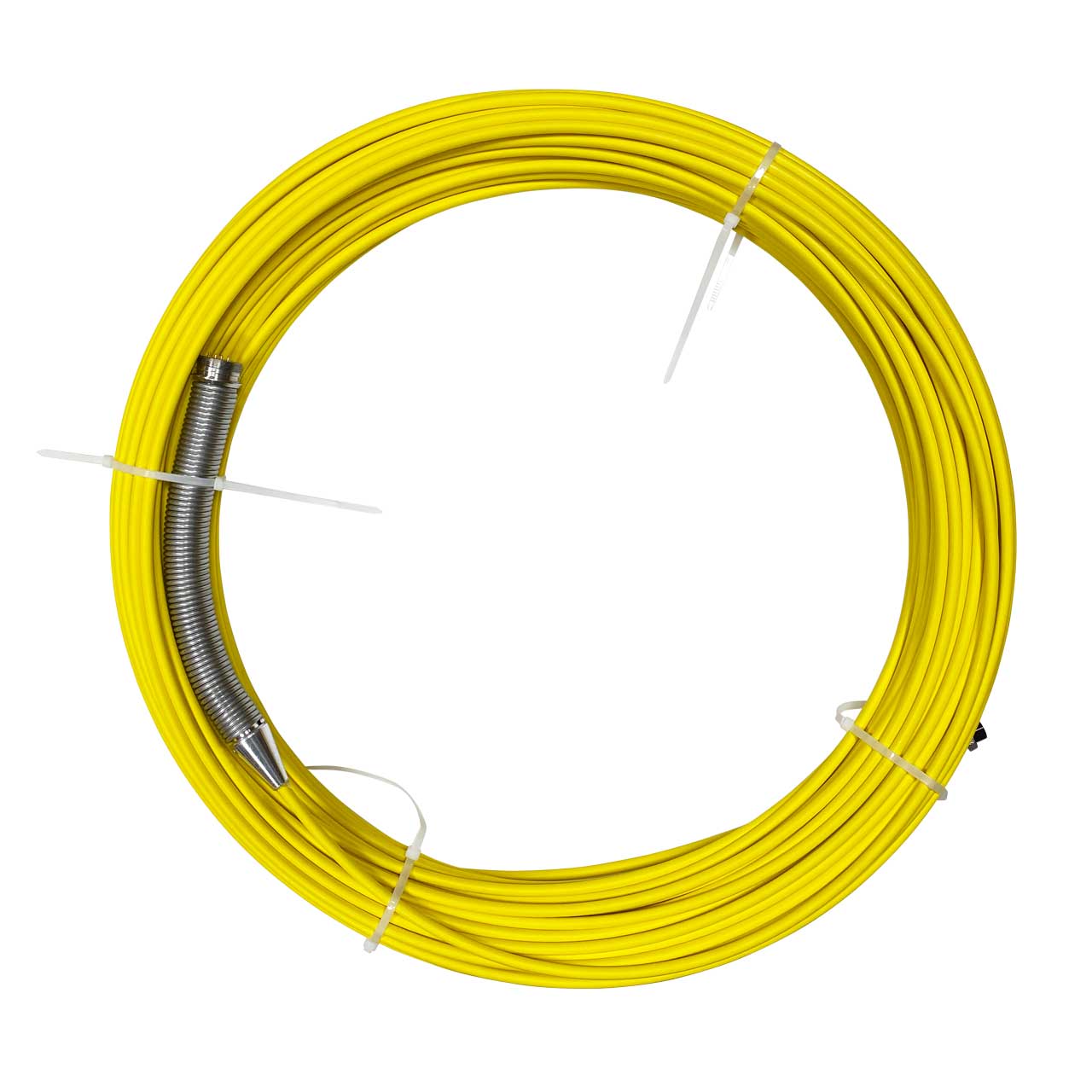 Schubkabel-gelb Ersatz-Schubkabel 6,8 mm × 60 m (gelb) für Rohrinspektionskamera – Bild 1