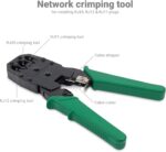 Netzwerk-Crimpzange für RJ45, RJ12 und RJ11