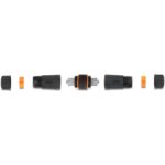 Delock Kabelverbinder LSA zu LSA Cat.6A IP68 wasserfest schwarz – Bild 2