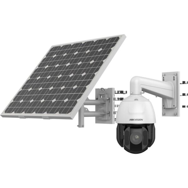 Hikvision DS-2DE5425IWG-K/4G 4 MP 25-fach Pro Solarbetriebene PTZ-Sicherheitskamera-Set
