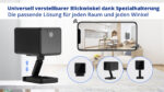 WLAN-Mini-Überwachungskamera IP055-E Dual – Dual-Band WLAN, Akku & wetterfest – Bild 10