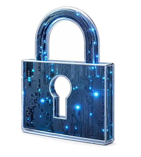Digitales Schloss – Ihre Aufnahmen bleiben lokal und verschlüsselt bei Ihnen