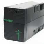 Master Power USV 650 VA / 360 W mit 2 Schuko-Ausgängen, kompakte Notstromversorgung